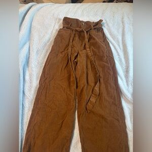 American Eagle Outfitters Brown Wide Leg Pants